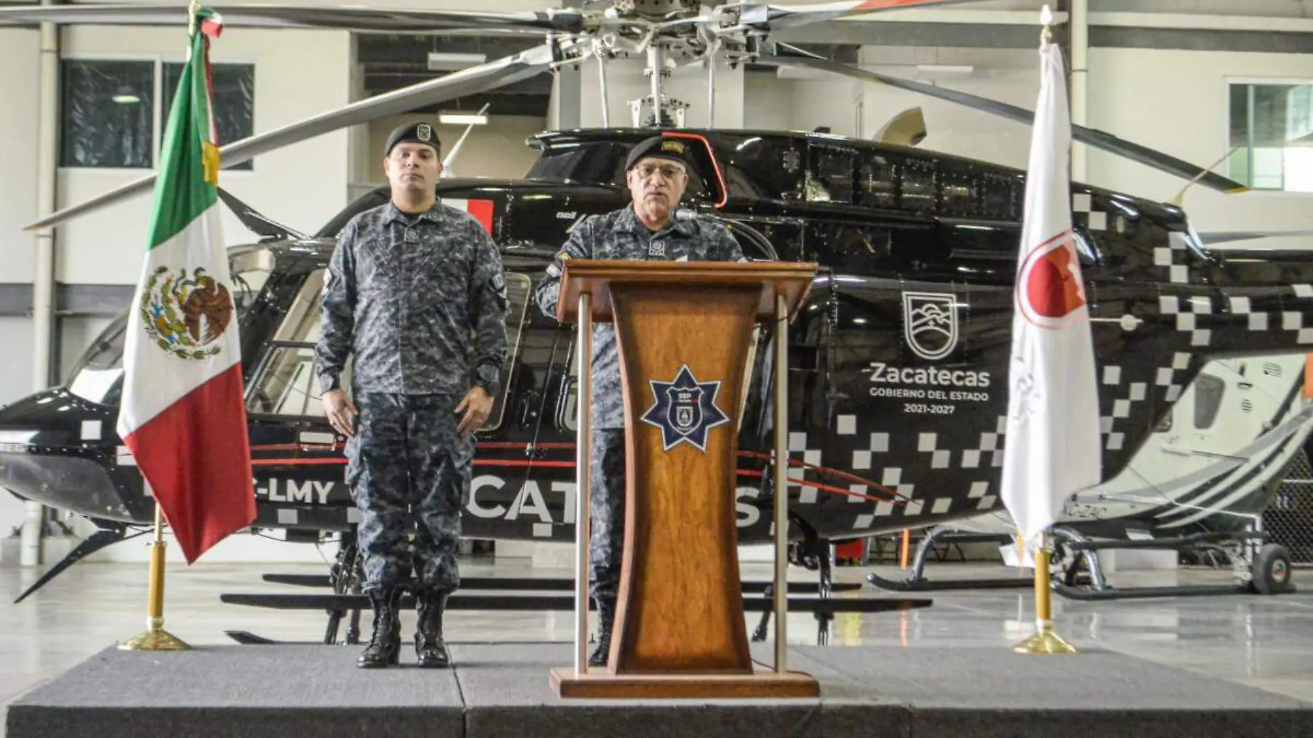 Conferencia de prensa Secretario de Seguridad de Zacatecas